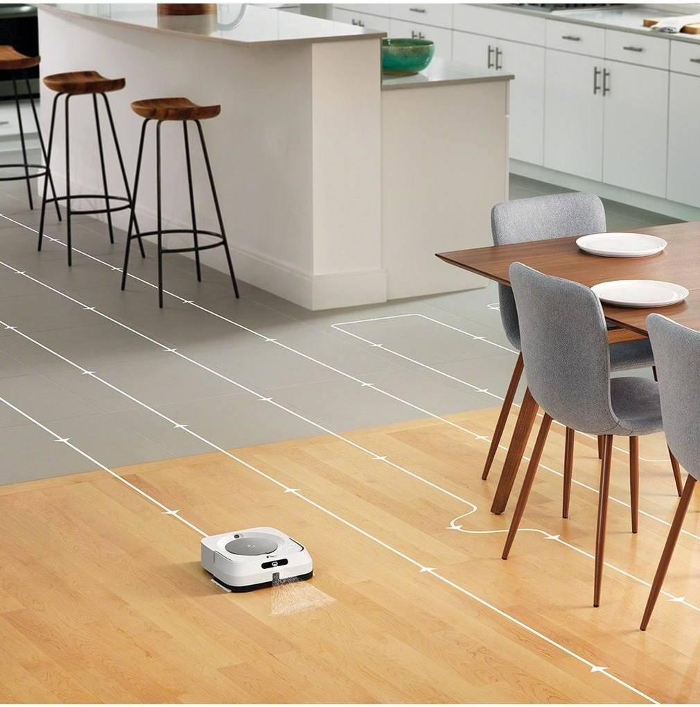 iRobot Braava Jet M6 (6110) Ultimate Robot Mop- Wi-Fi Connected Precision Jet Spray