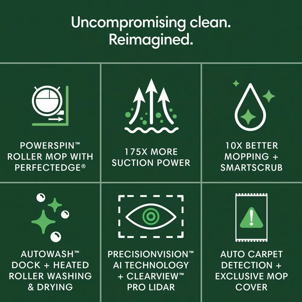 iRobot Roomba Max 705 Robot Vacuum Cleaner Combo with Mop + AutoWash Dock