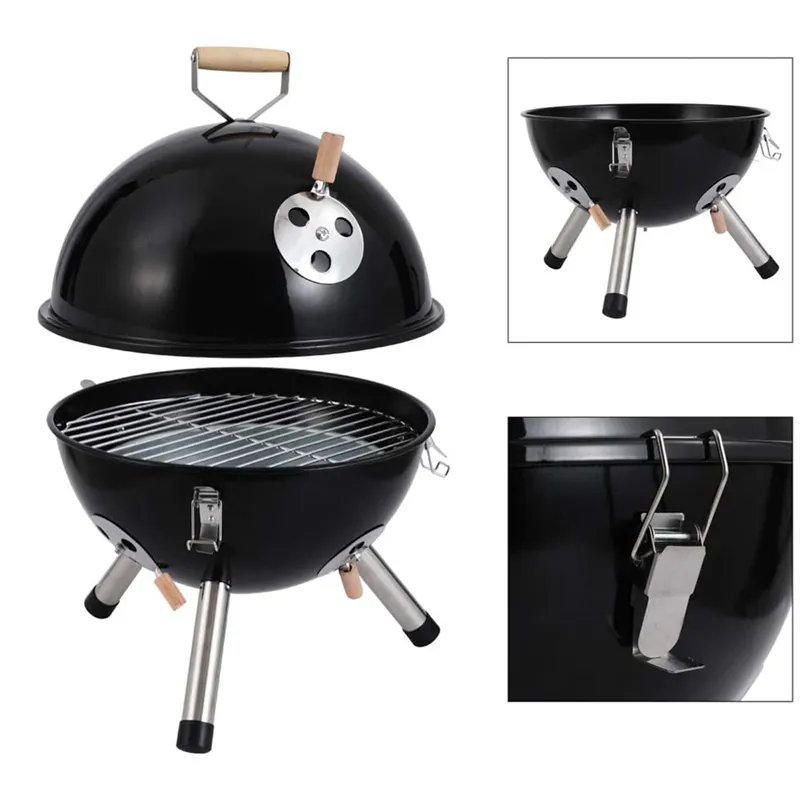 Ball Shaped Round Portable BBQ Grill(OT)