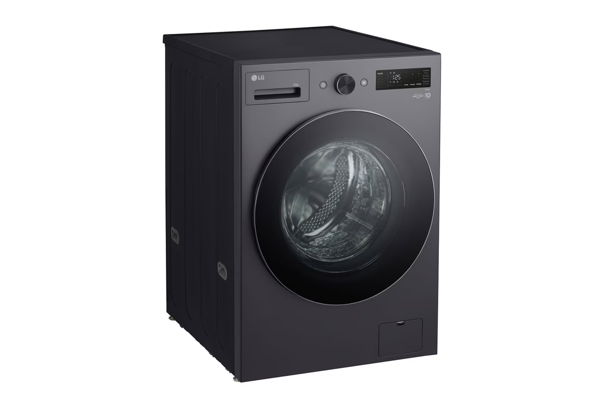 LG Washer Dryer Combo 20/10kg Direct Drive Motor Smart Diagnosis Essence Graphite Color F0Z8DRP24