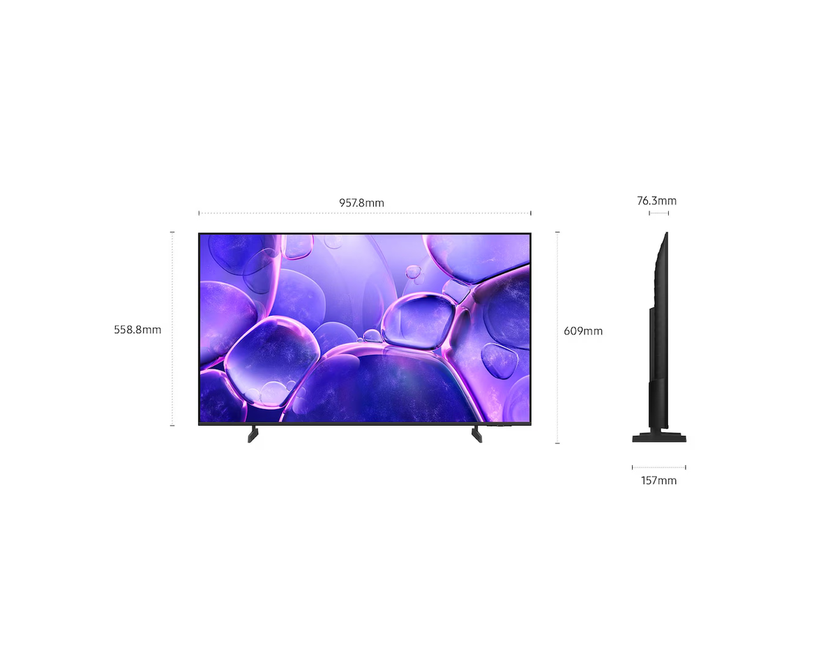 Tv Samsung 43 Inch Crystal Uhd 4k Smart Tv Crystal Processor 4k Ua43U8000Fuxzn