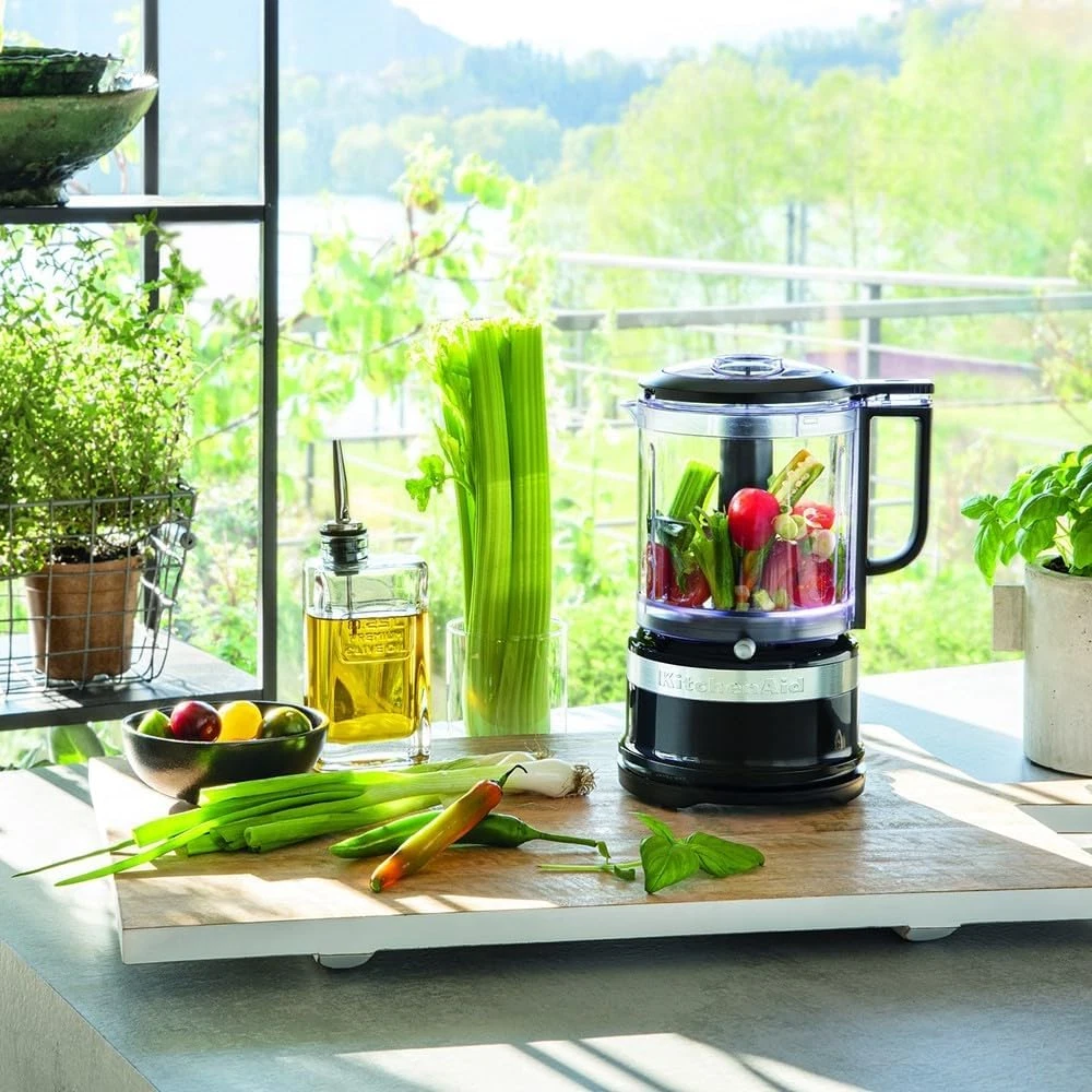 Kitchenaid Kfc0516 240w 5 Cup 1.18l 2 Speed & Pulse Function Food Chopper