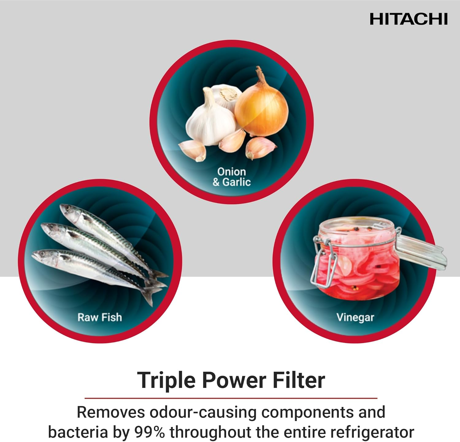 HITACHI Top Mount Refrigerator HRTN5255MF 240L
