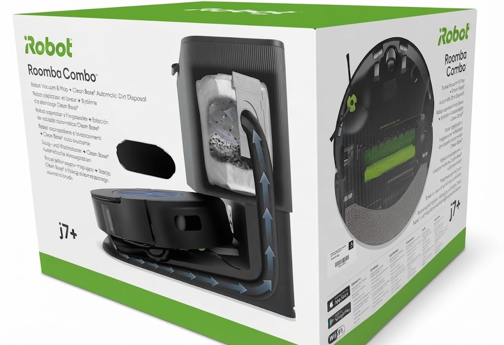 iRobot Vacuum Cleaner Roomba Combo j7+