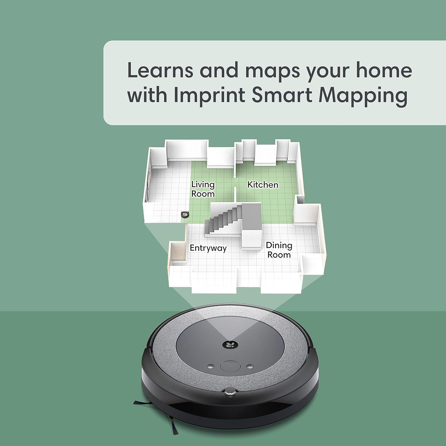 iRobot Roomba Combo i5+ Self-Emptying Robot Vacuum and Mop Clean by Room with Smart Mapping