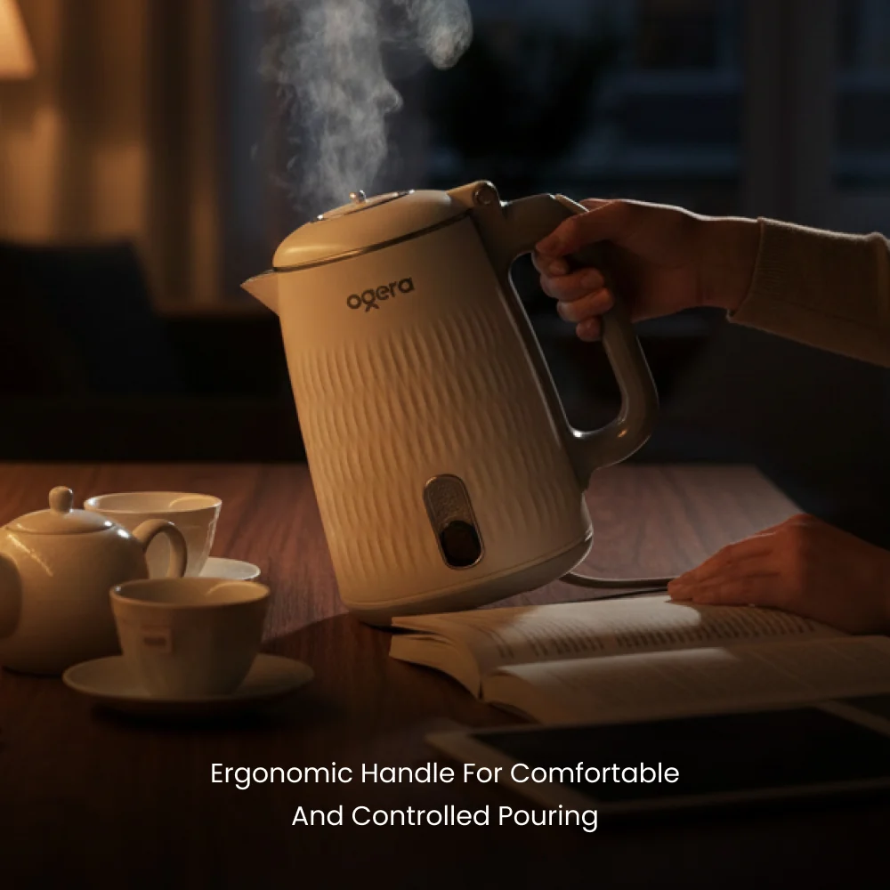 Ogera Electric Kettle Cool-Touch Safe Boil 1.8L Capacity 1500W OG1513EK