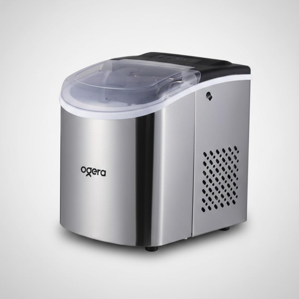 Ogera Ice Maker Og140im – 12kg Portable Ice Machine For Home Office & Café Og140im