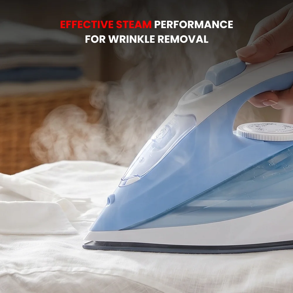 Ogera Steam Iron 2200W Ceramic Soleplate Anti-Drip Function Smart Auto Shut-Off OG51SI