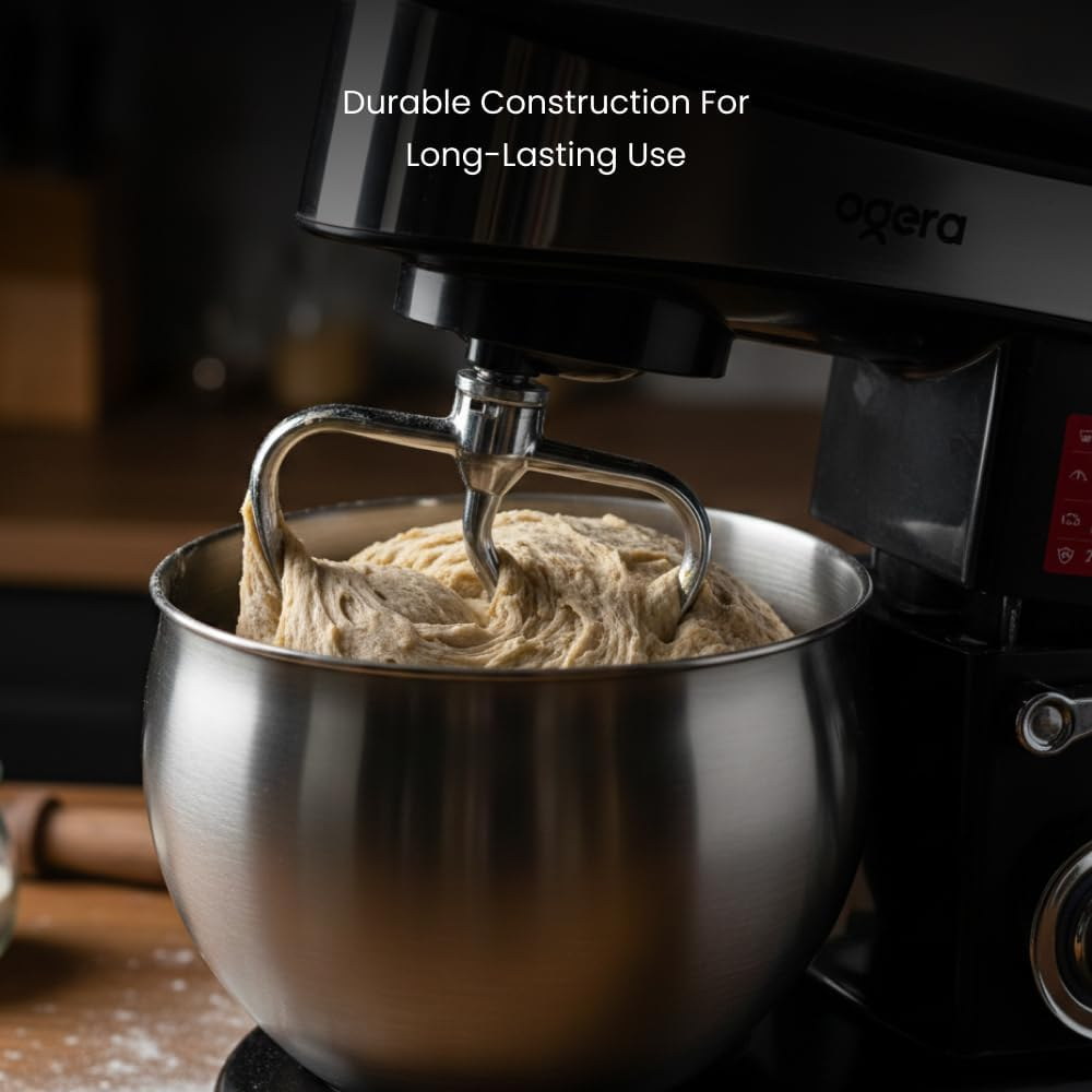 Ogera 1200W Stand Mixer 6L Stainless Steel Mixing Bowl 6-Speed OG1201SM