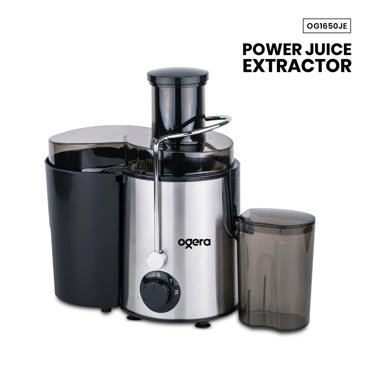 Ogera Juicer Machine 450W Power Juice Extractor for Fruits & Vegetables Dual Speed Juicer OG1650JE