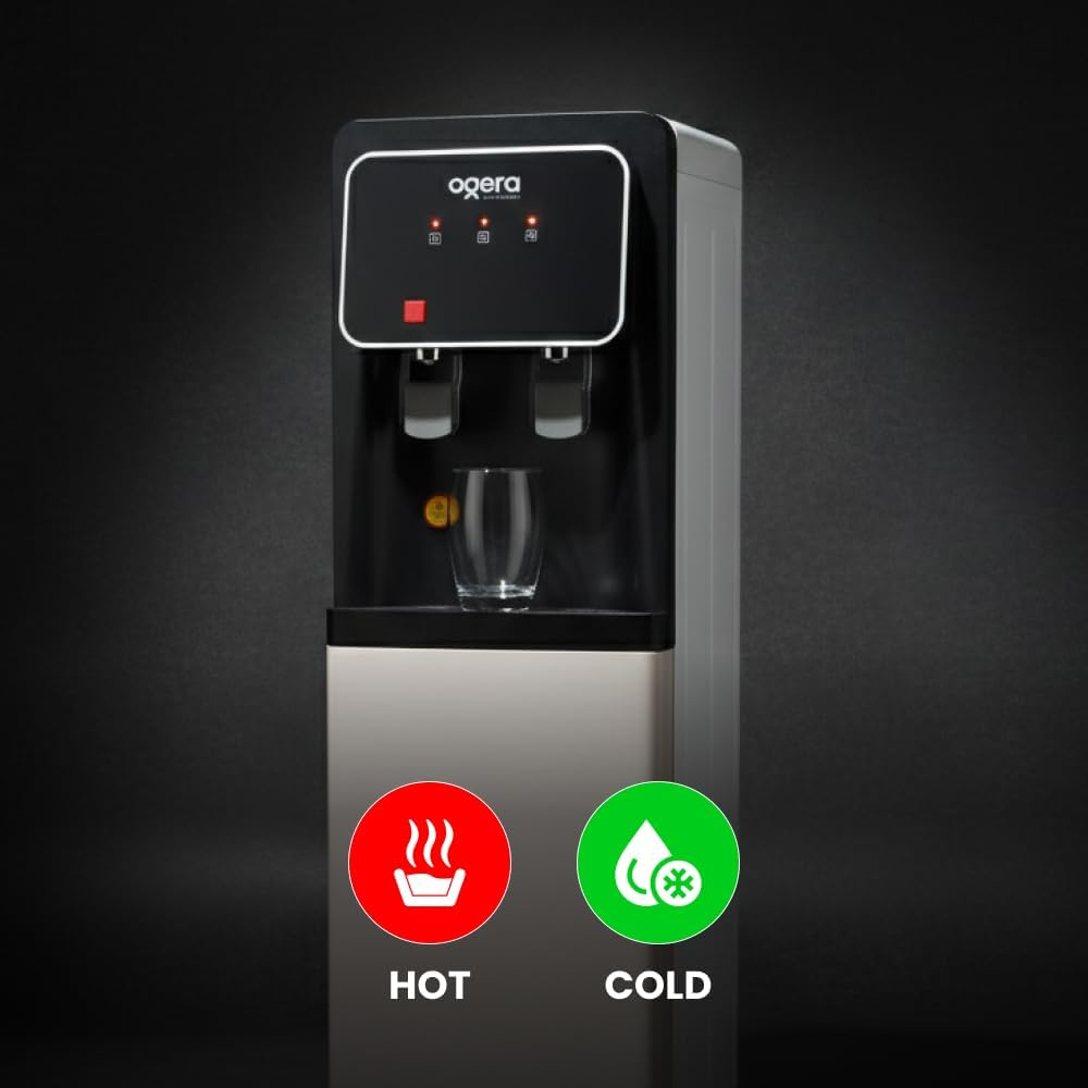 Ogera Top Load Water Dispenser Hot & Cold Water R134a 5L Heating 2L Cooling 640W Power OG1702WD
