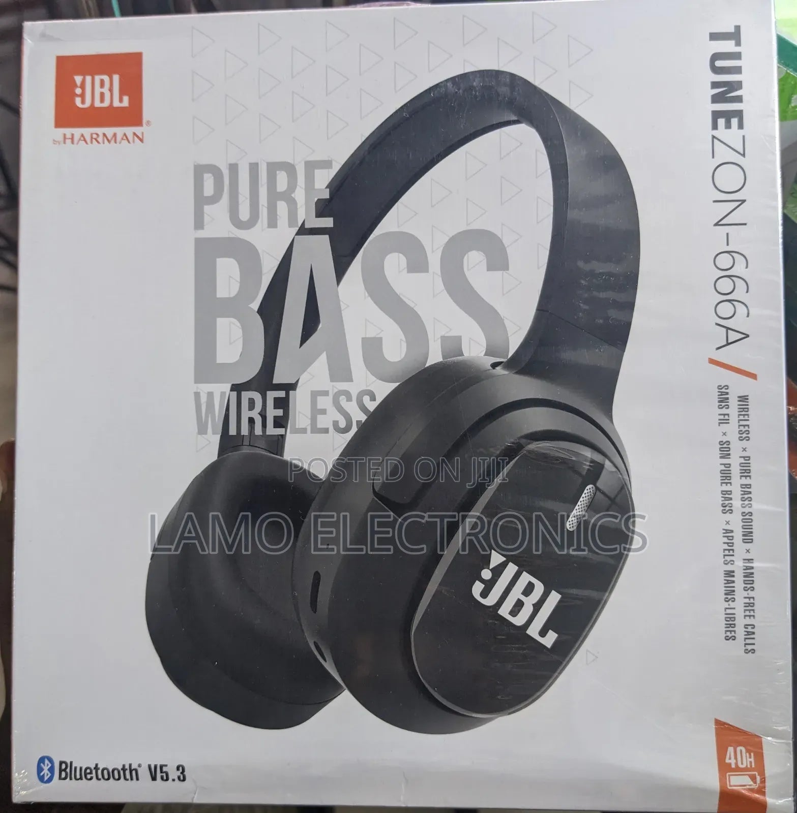 JBL TUNEZON-666A HEADPHONE 40 H