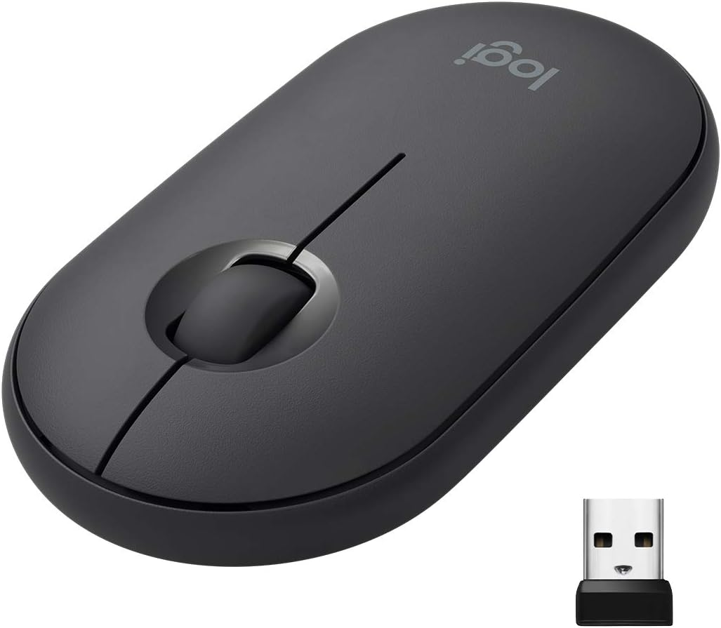 Logitech Pebble M350 Wireless Mouse Black