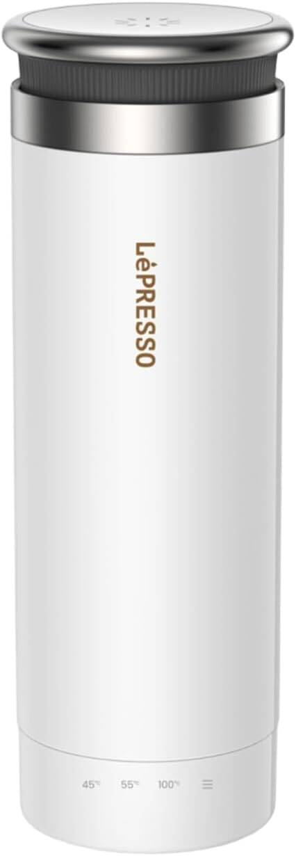 LePresso 300ml Portable Outdoor Electric Kettle Adjustable Temprerature Control