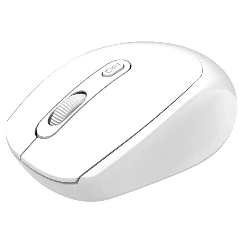 Porodo 2.4G+BT Dual Mode Rechargeable Mouse 300mAh battery Adjustable 800- 1600 DPI