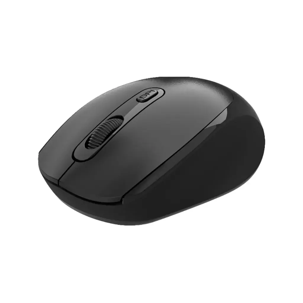 Porodo 2.4G+BT Dual Mode Rechargeable Mouse 300mAh battery Adjustable 800- 1600 DPI