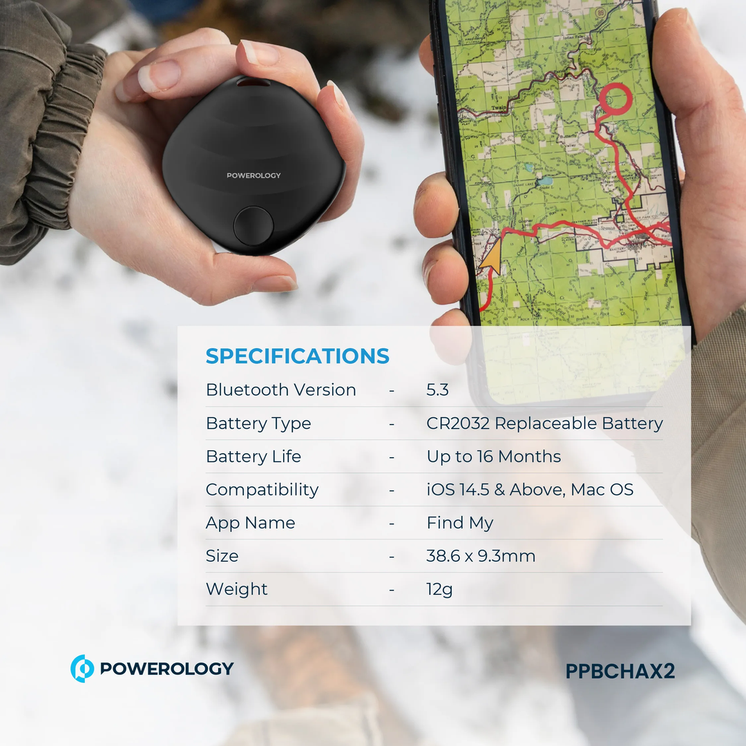 Powerology Smart Tag Accelerometer Built-in Speaker