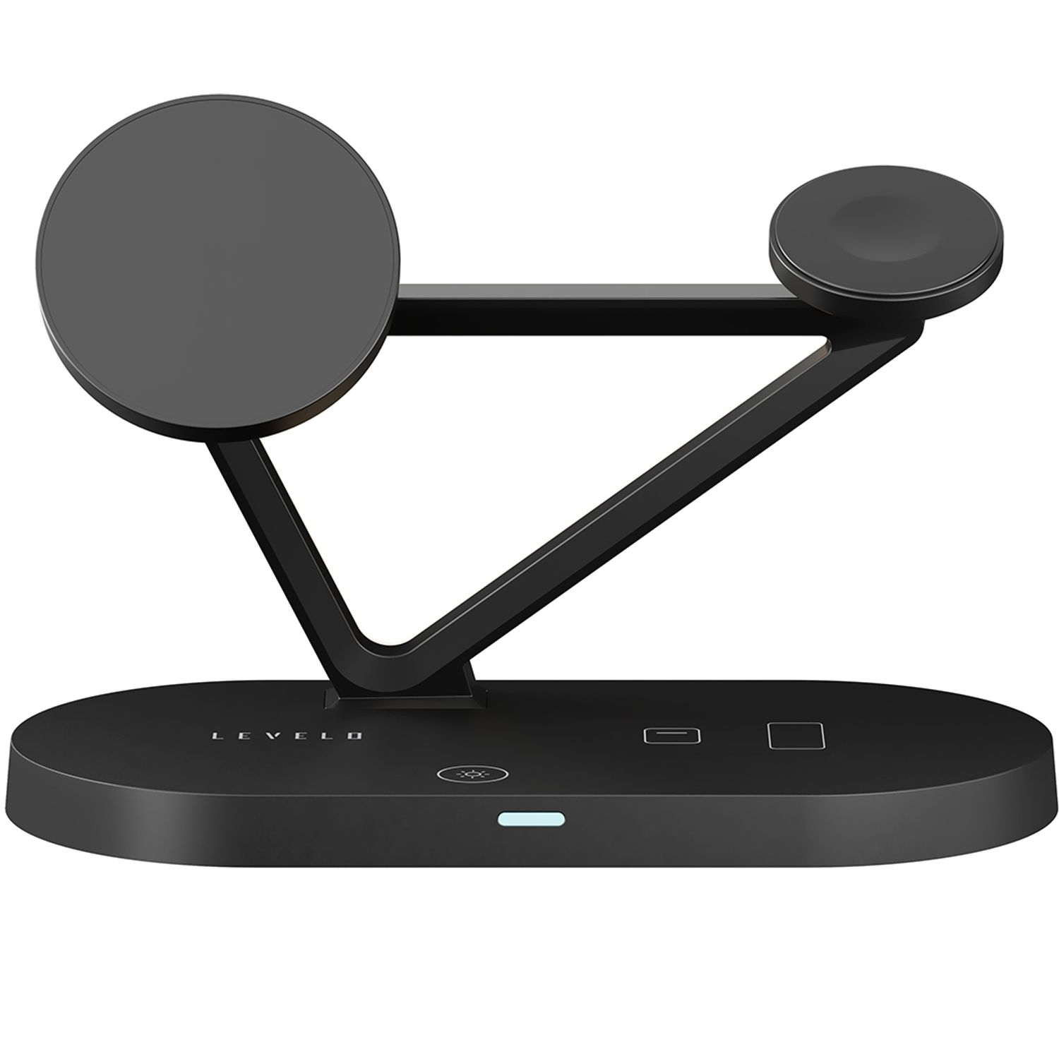 Levelo Premio 5 in 1 Magsafe Wireless Charging Station 15W - Black