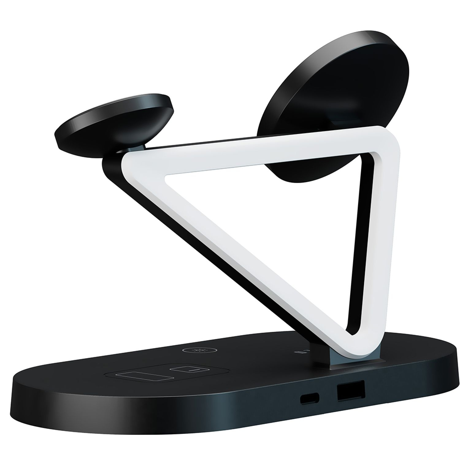 Levelo Premio 5 in 1 Magsafe Wireless Charging Station 15W - Black