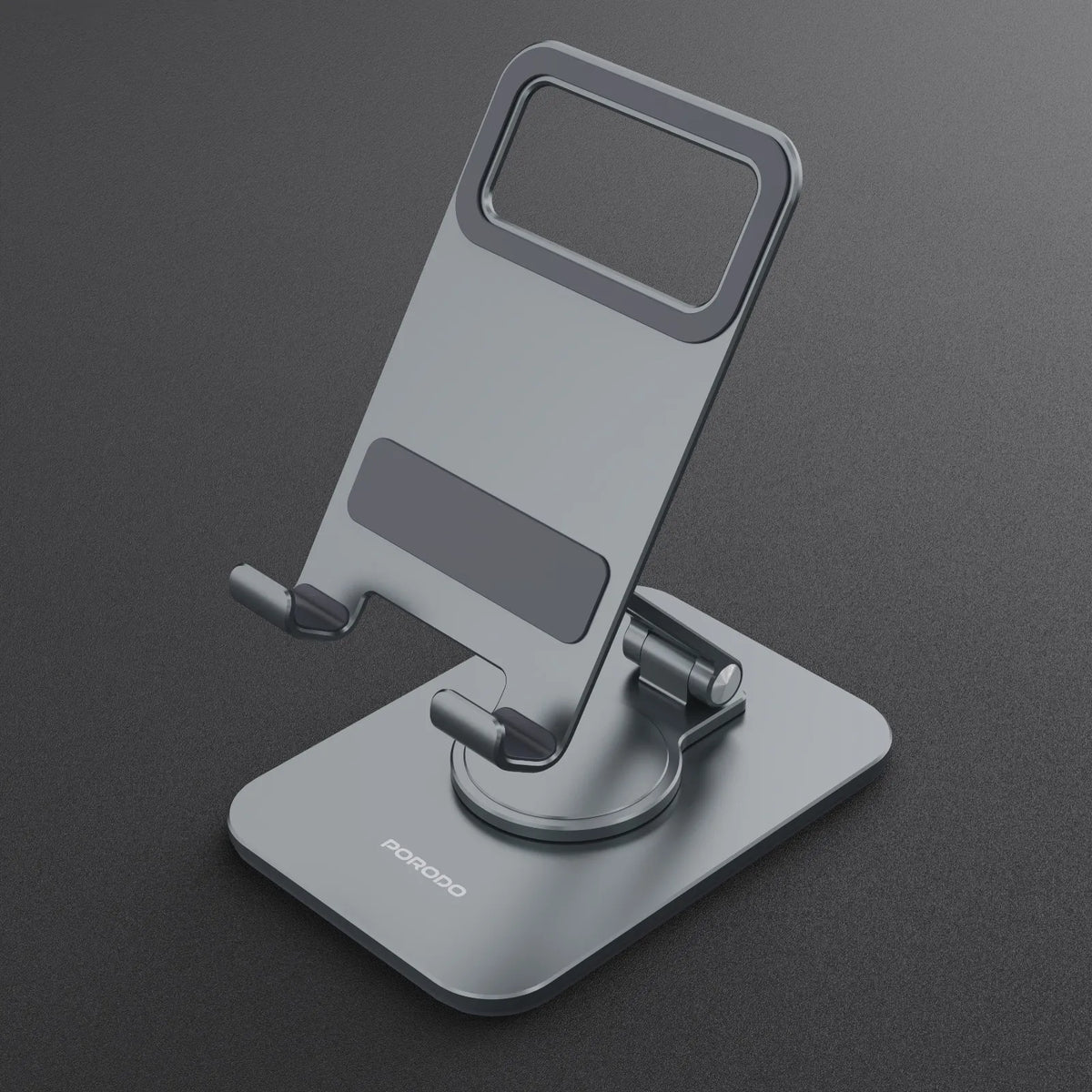Porodo Adjustable Pad Phone Holder - Grey