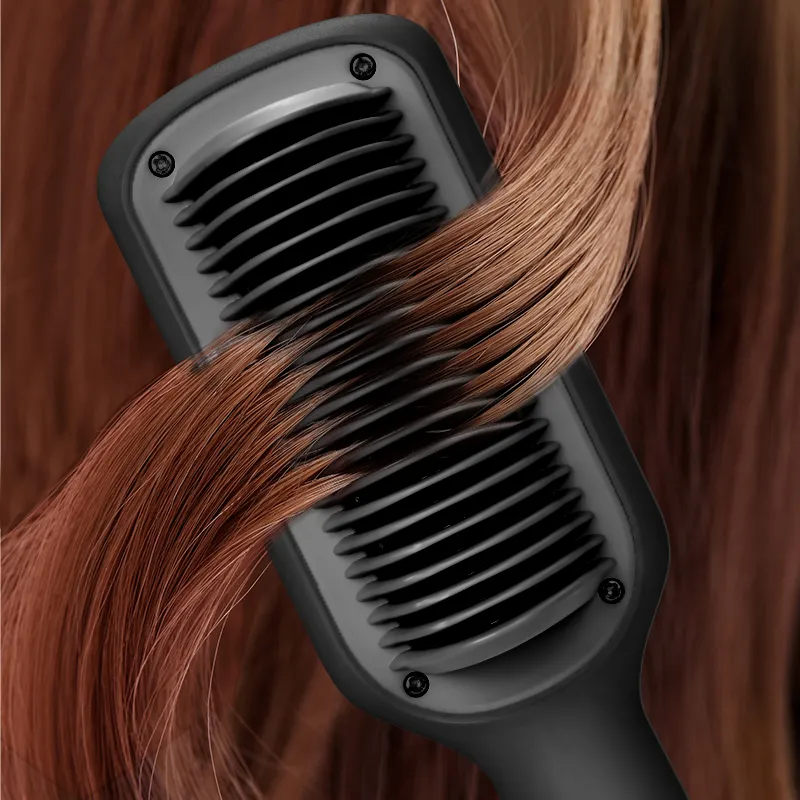 Porodo Lifestyle 33W Mini Hair Styling Brush - Black