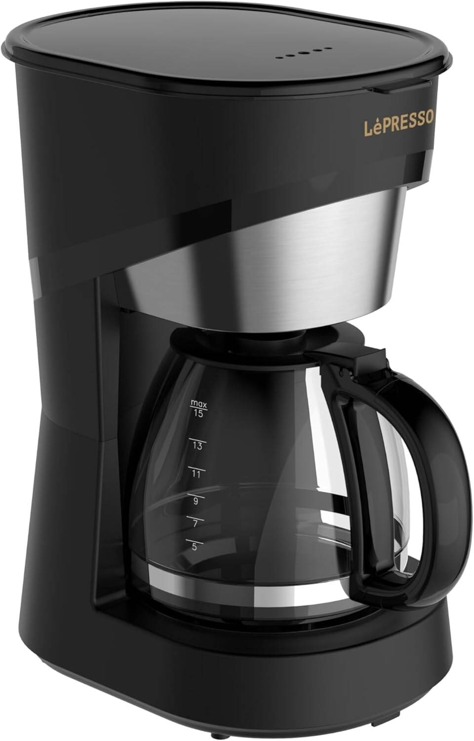 LePresso Drip Brew 900W Coffee Maker - Black