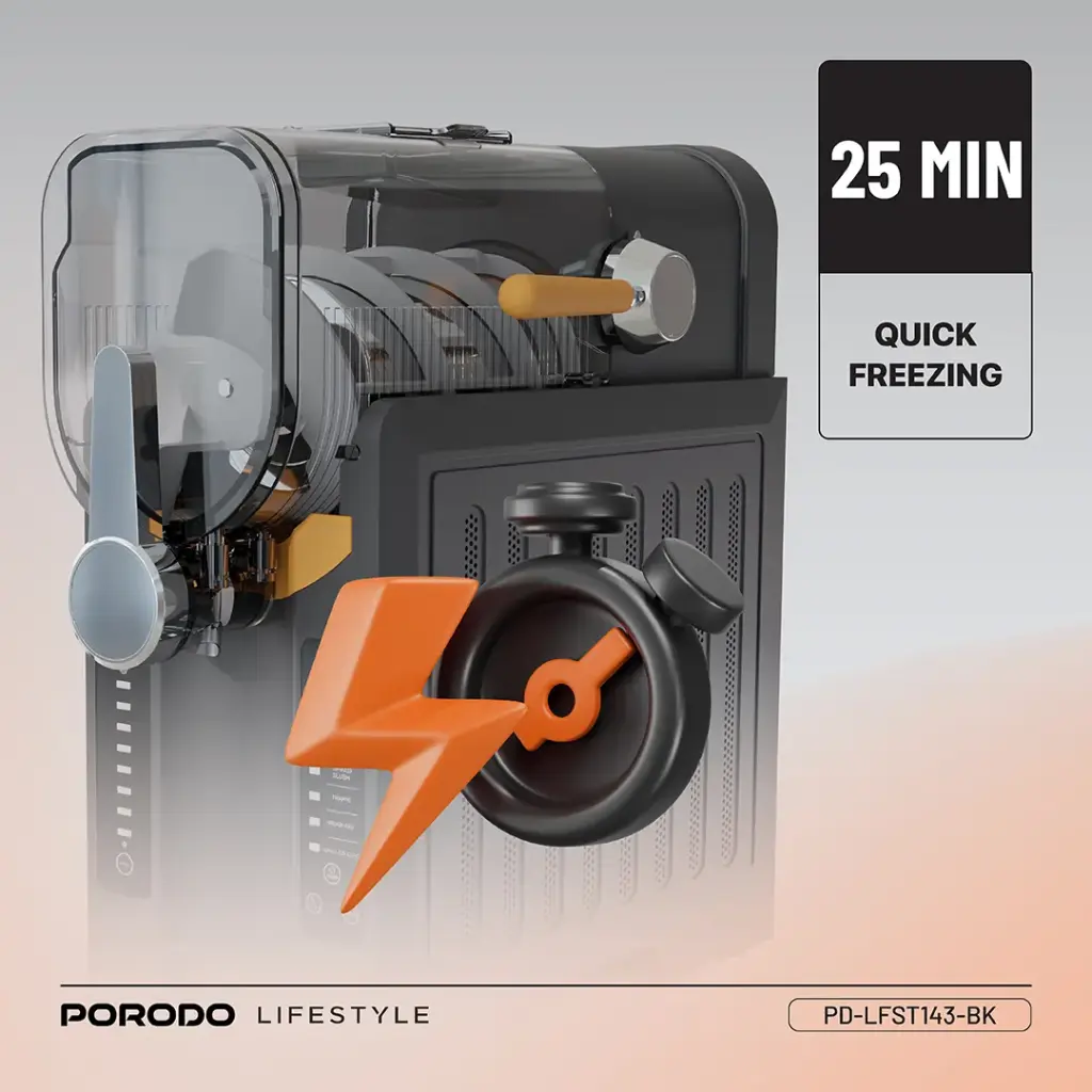 Porodo Lifestyle 200W Slushie and Frozen Drink Maker Machine