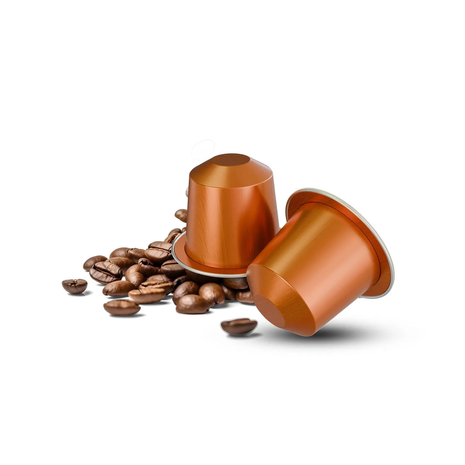 LePresso Aluminum Capsules for Nespresso Medium Blended 10pc - Colombia