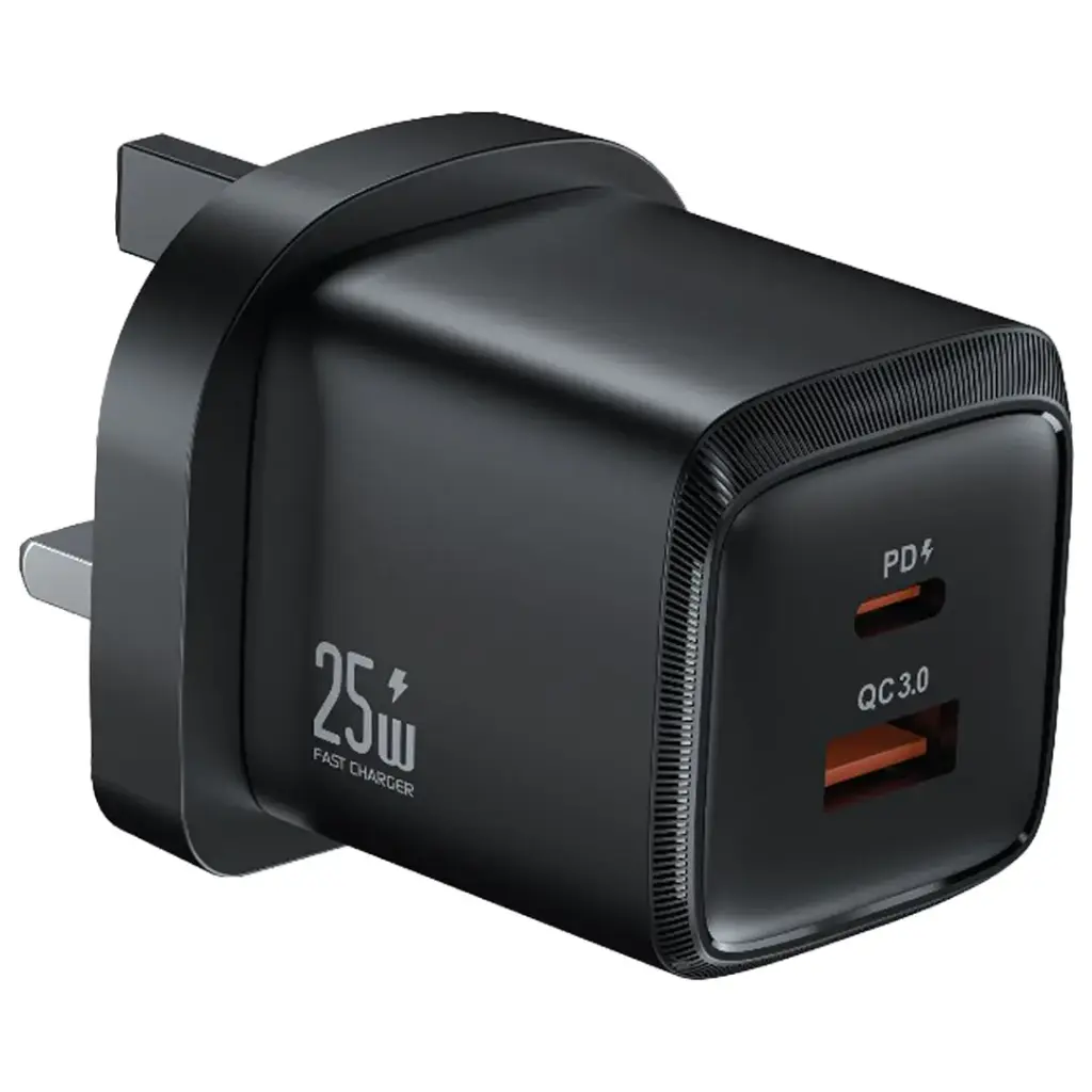 Green Lion Wall Charger PD+QC signal channel 25W TC-IPH cable 1m