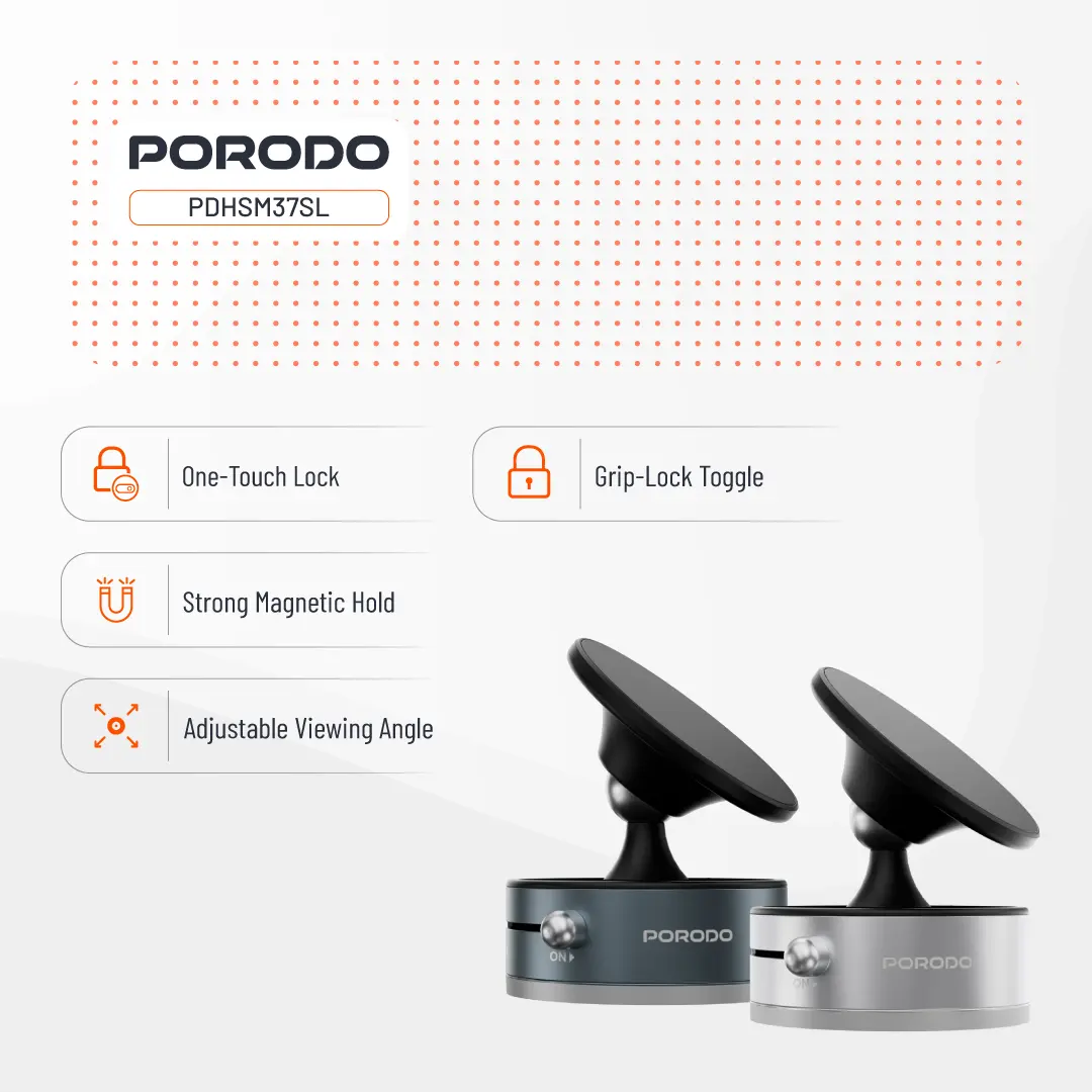 Porodo MultiSurface Magsafe Phone Holder