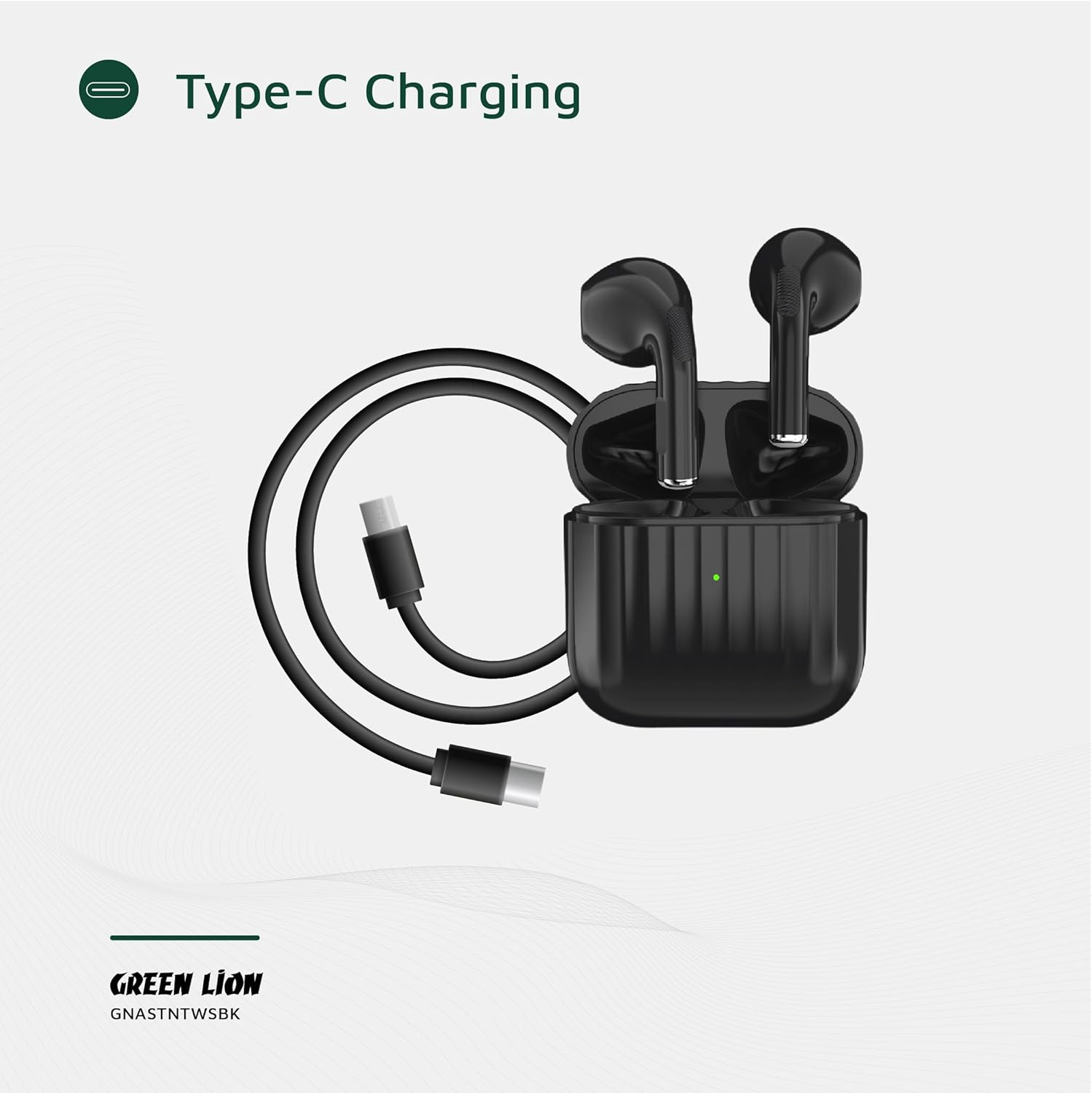 Green Lion Austin True Wireless Earbuds GNASTNTWSBK/GNASTNTWSWH