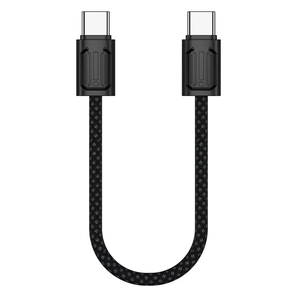 Porodo ChargeLoop Keychain Zinc Nylon Cable