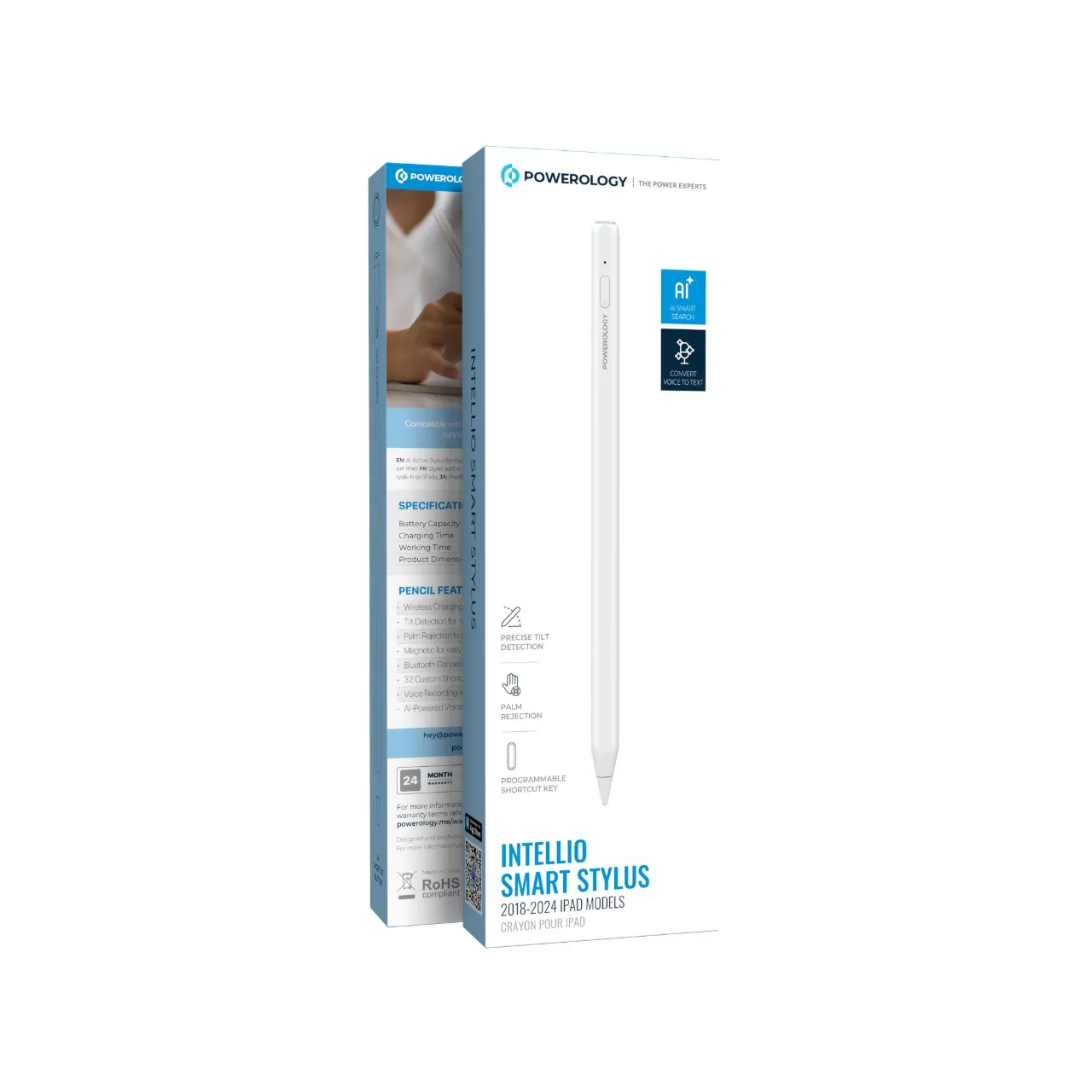 POWEROLOGY Intellio AI BLUETOOTH STYLUS PEN