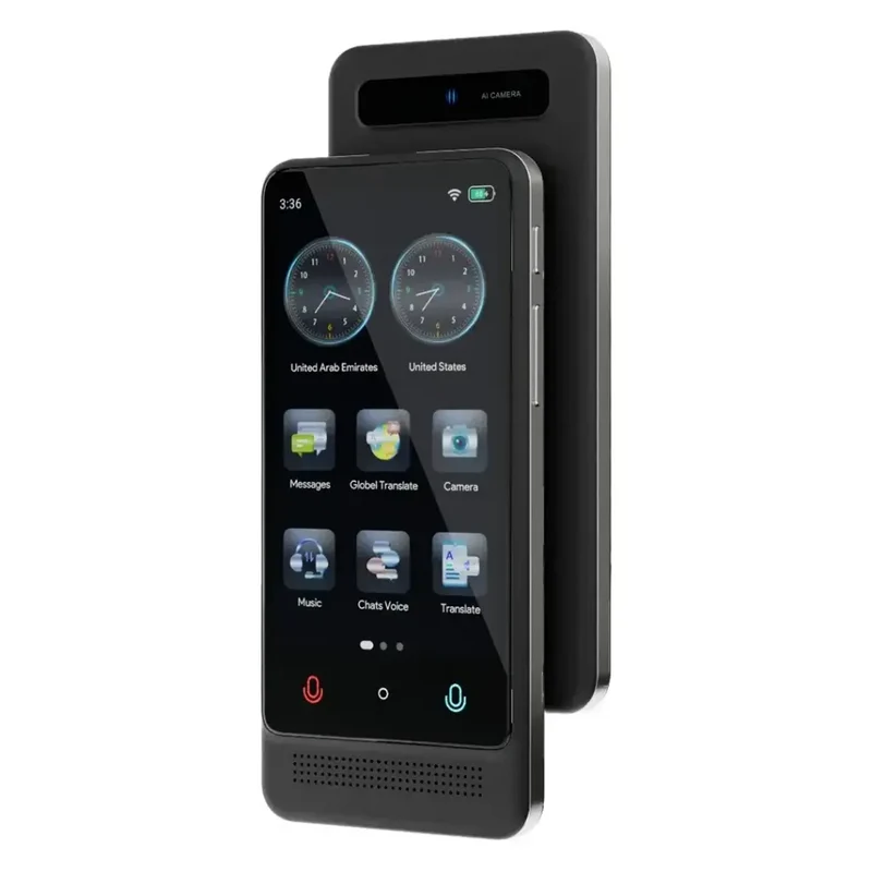 POWEROLOGY Fluente AI TRANSLATOR - SUPPORTS 21 OFFINE VOICE LANGUAGES