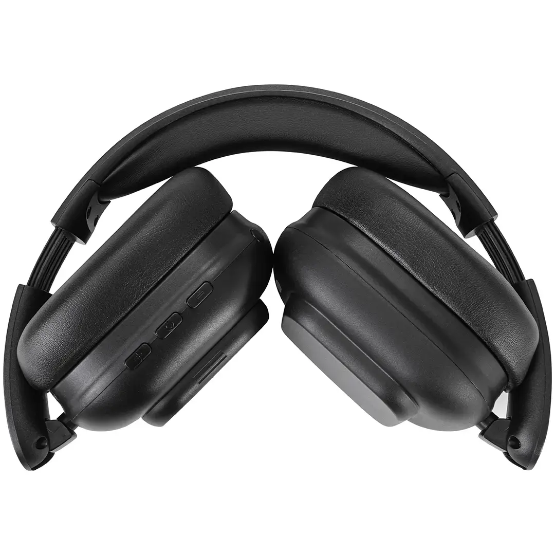 PORODO SOUNDTEC 300mAh ANC HEADPHONE WITH REMOVABLE MAGNETIC TOUCH SCREEN