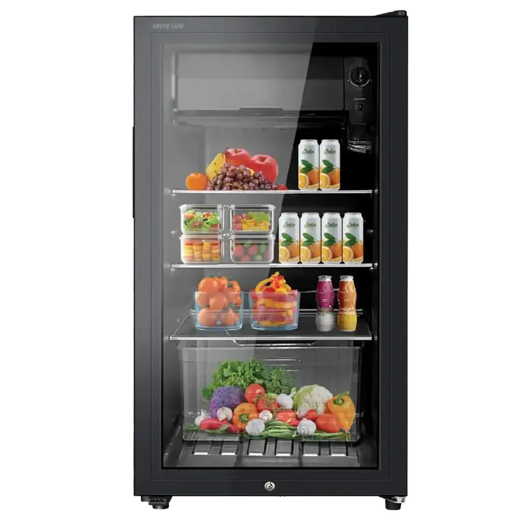 Green Lion GMF83 Mini Refrigerator 83L - Black