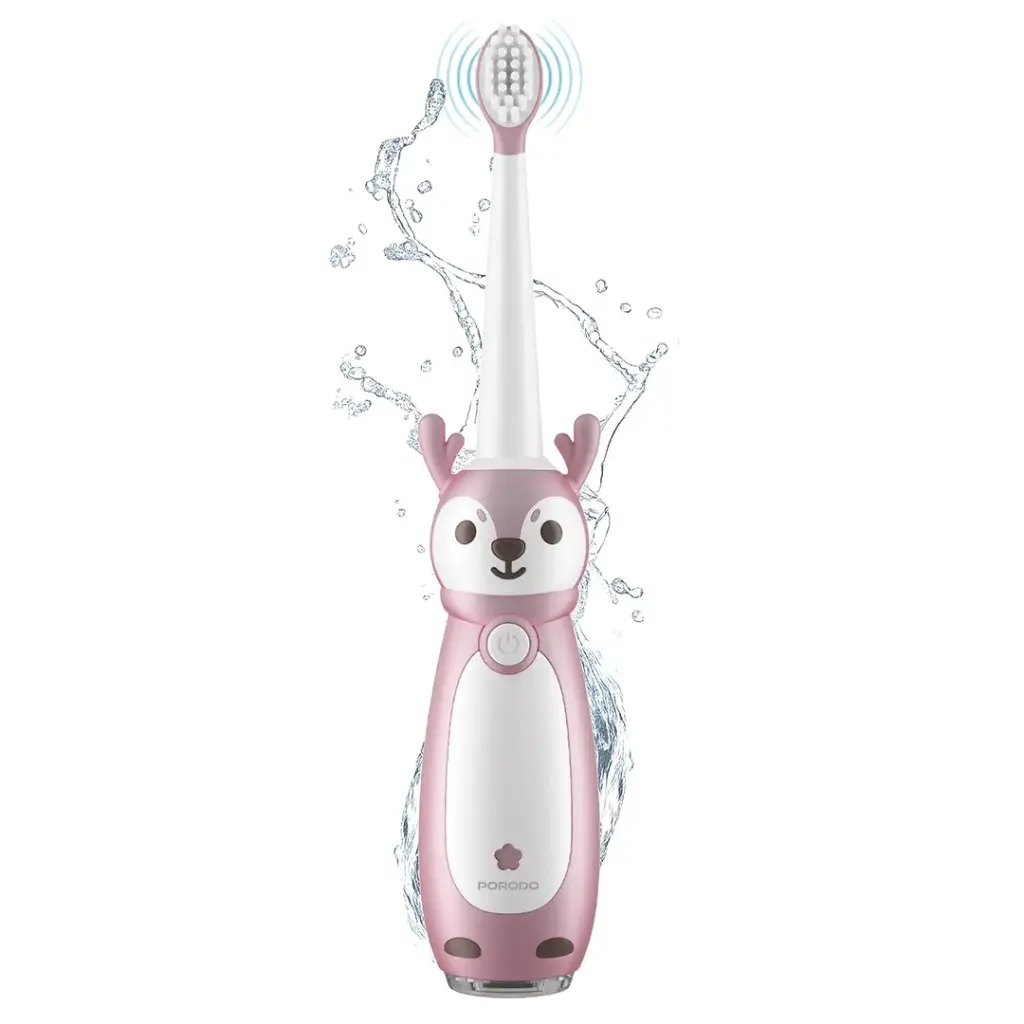Porodo Kids Electric Toothbrush – Sonic Rechargeable Toothbrush for Children