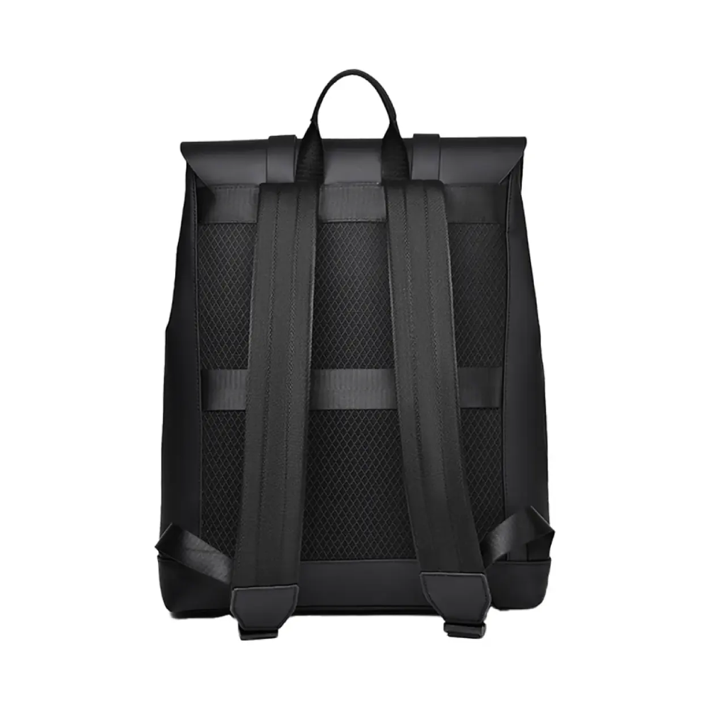 Levelo Caen PU Travel BackPack - BLACK LVLCAENTBBK