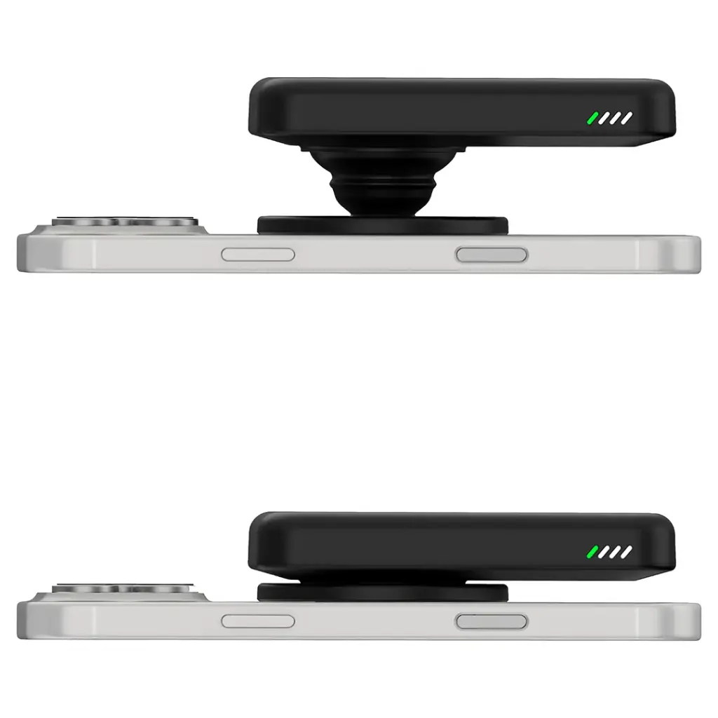 Green Lion Grip Mag 5000mAh Power Bank PD 30W - Black