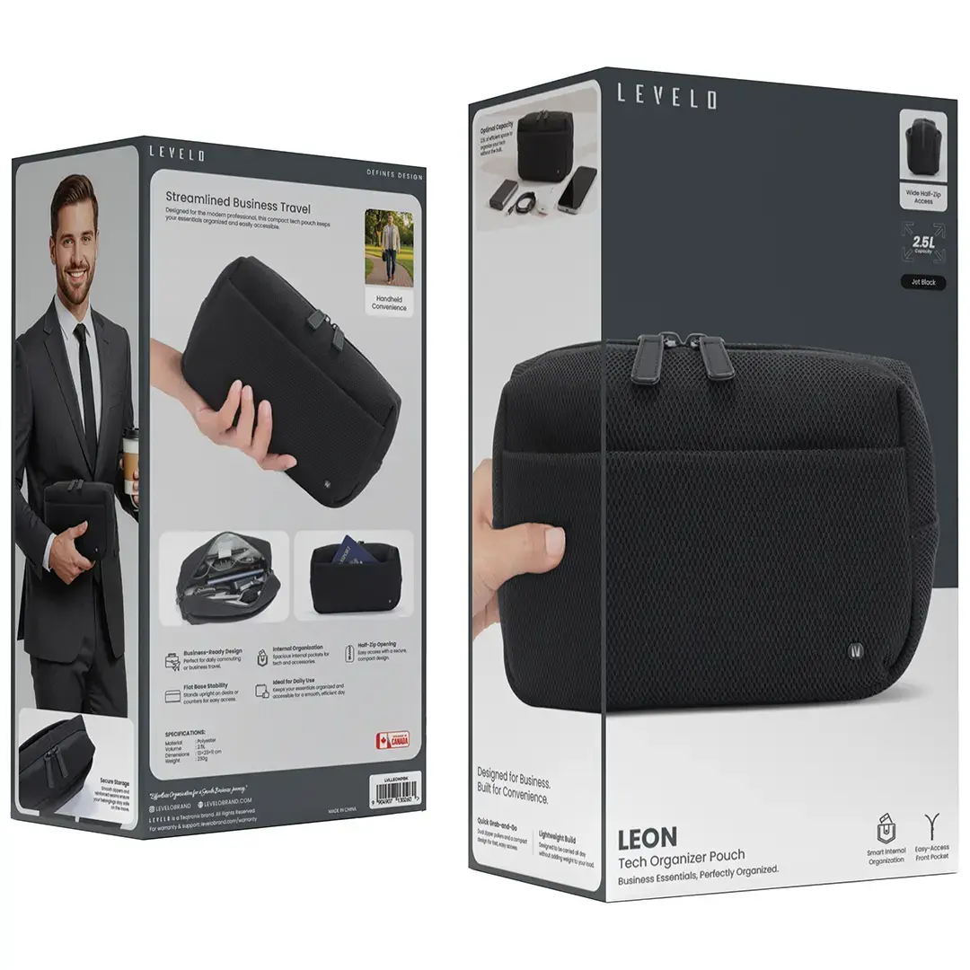 Levelo Leon Tech Organizer Pouch