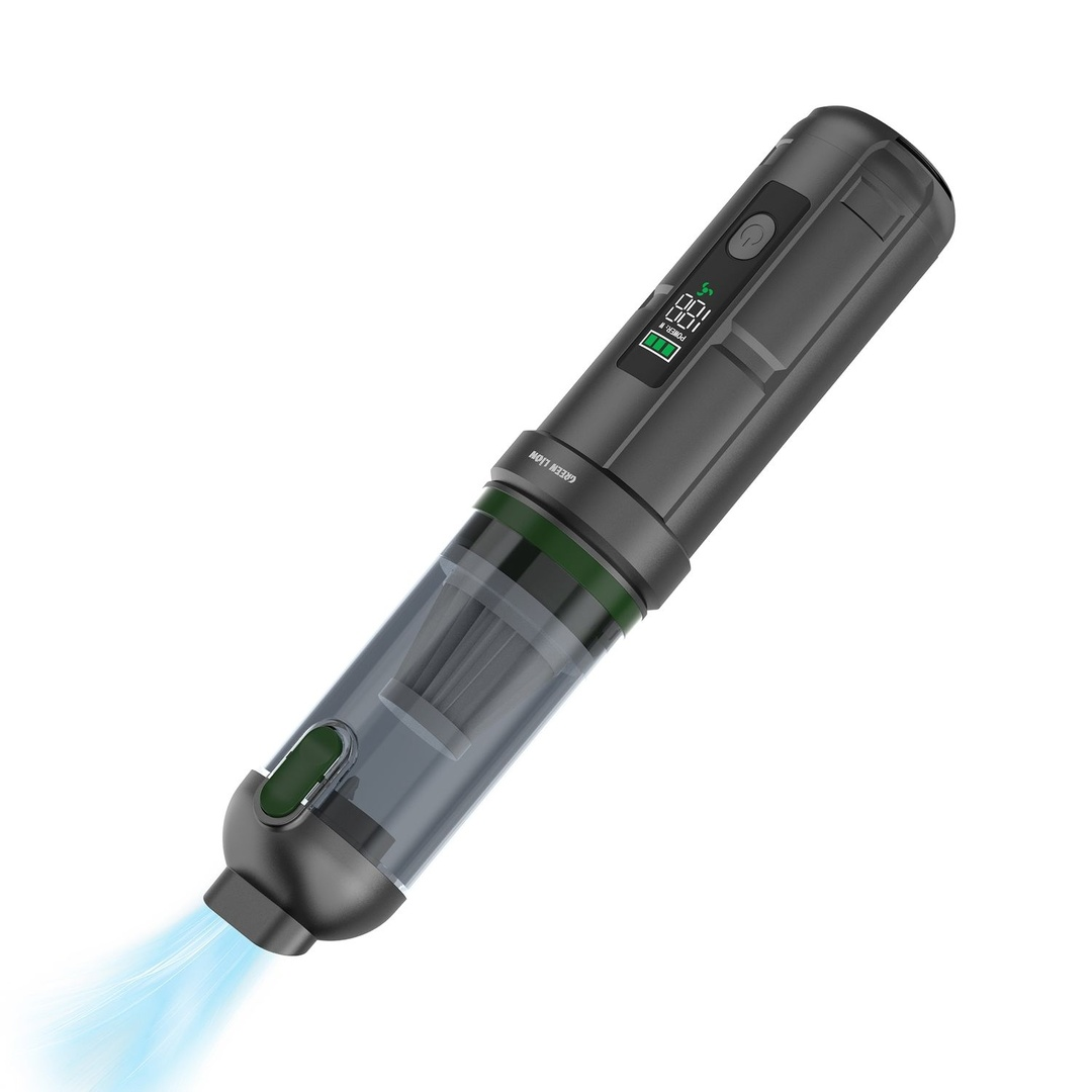 Green Lion GLV15 Vacuum | Air Blower | Air Duster 100000 RPM - Grey - Black