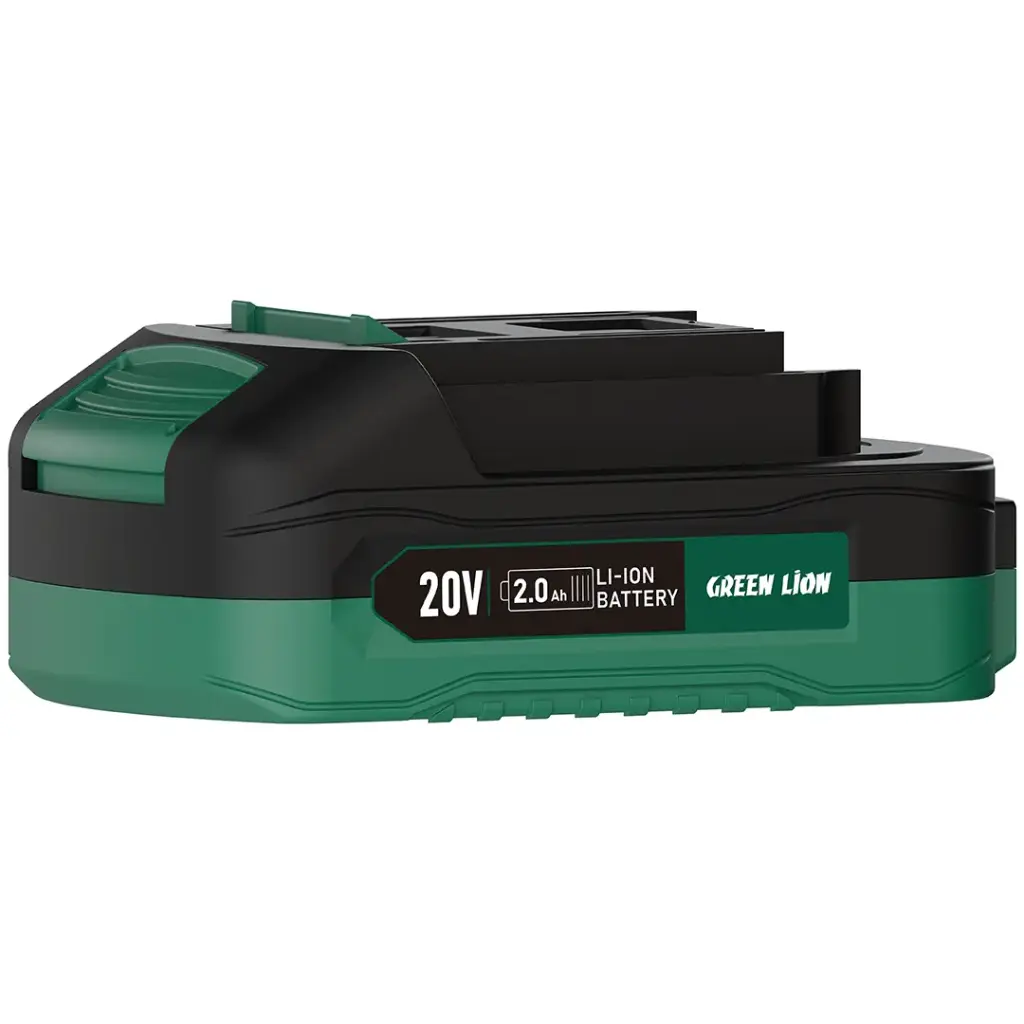Green Lion GES-6 Cordless Electric Chainsaw 6'' Bar 20V 2.0Ah Battery - Green