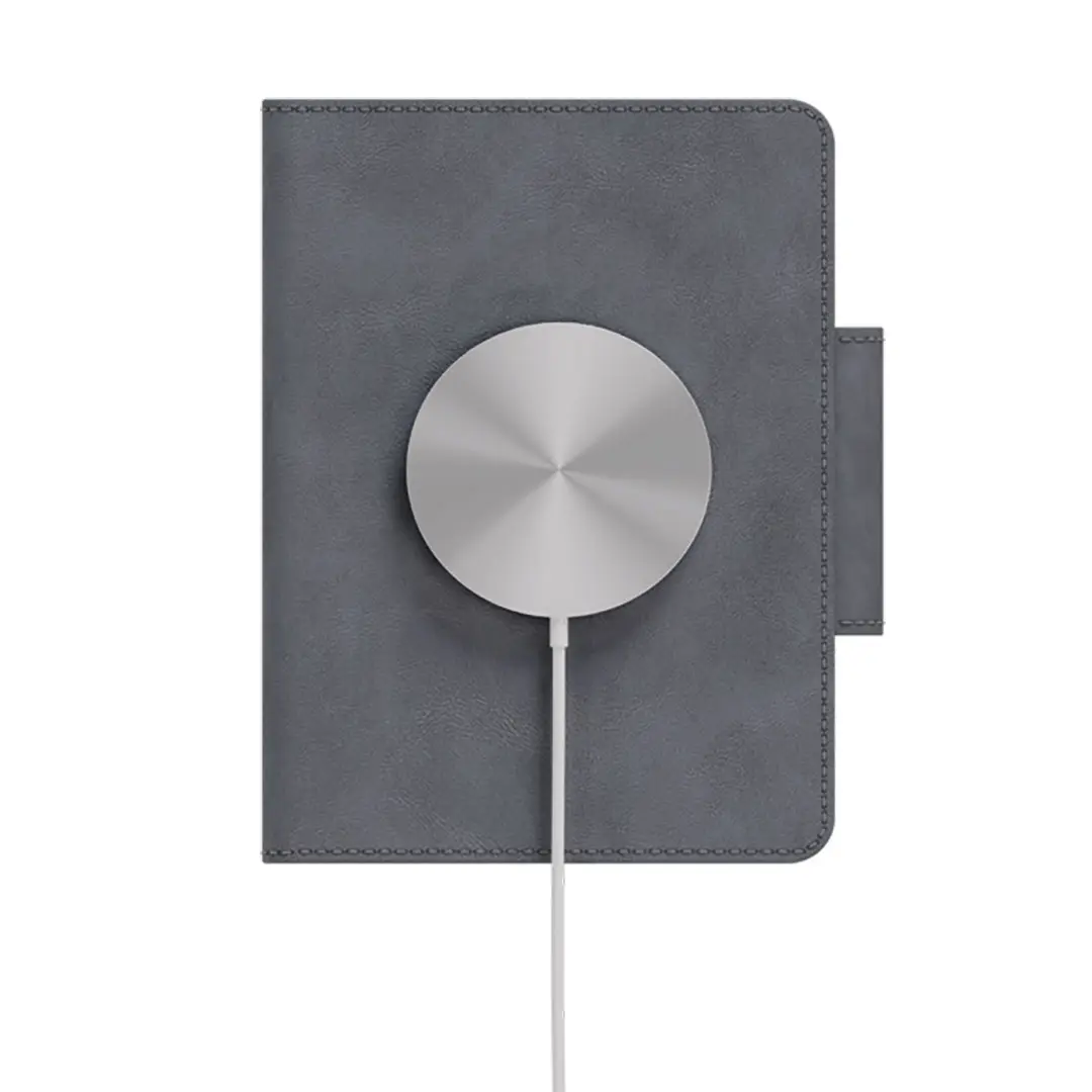 Levelo Harbor Passport Holder with Findmy tracker - Grey