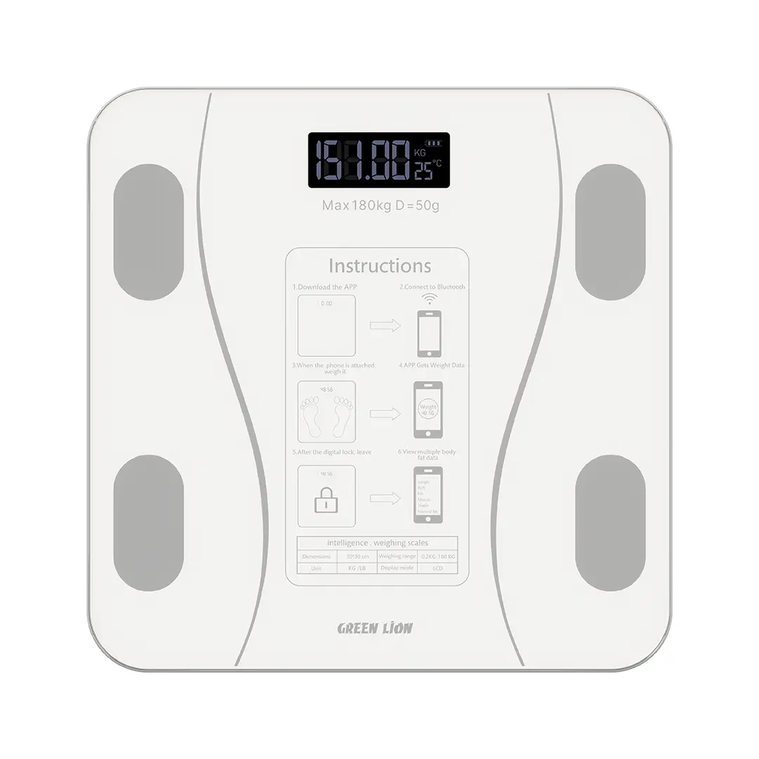 Green Lion GBC-200 Smart Body Scale- White