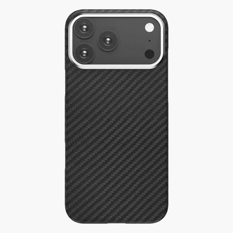 Levelo Sergei 1500D Kevlar Case For iPhone 18 Pro Max - Blac