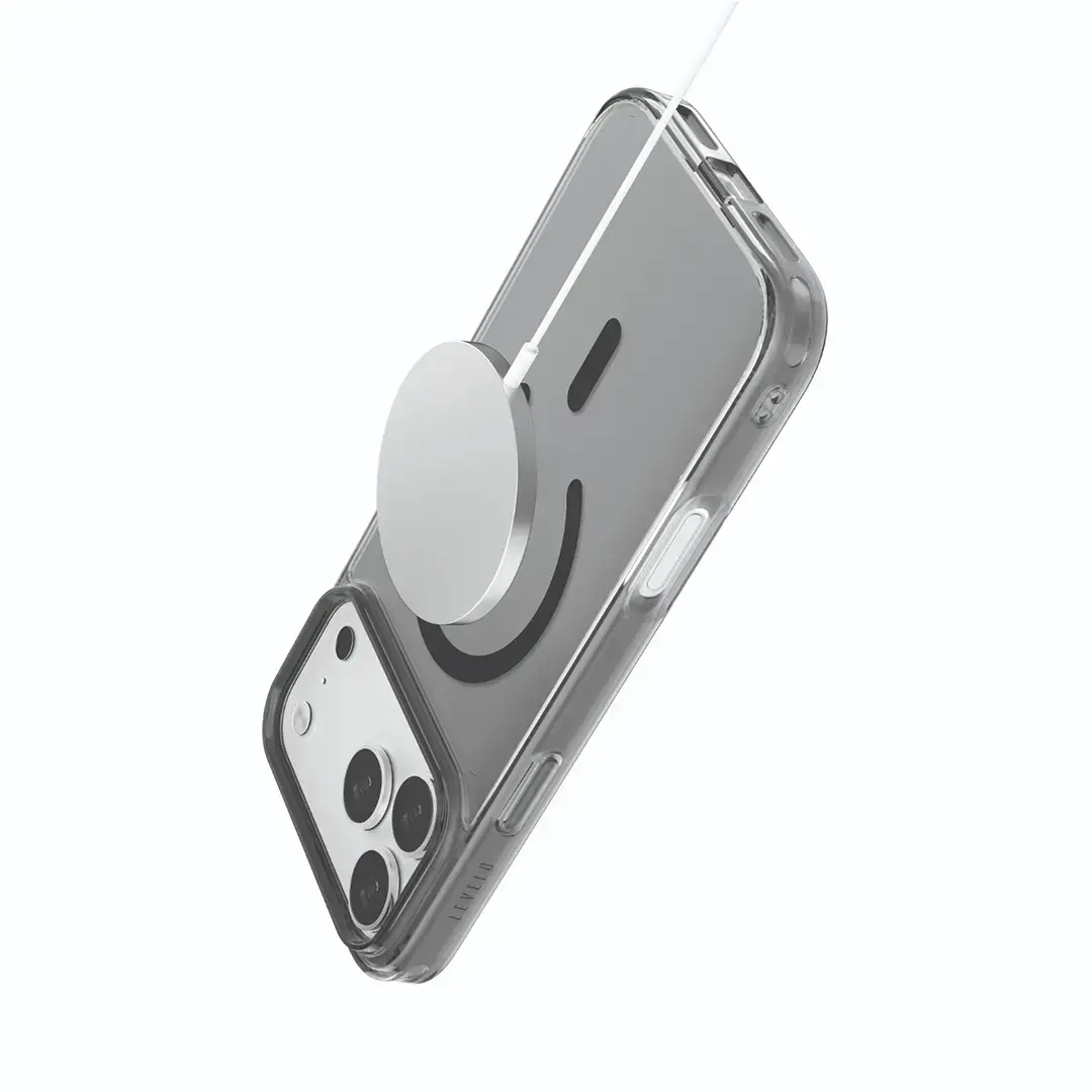 Levelo Clara MagSafe TPU+PC Case For iPhone 18 Pro Max - Smoke