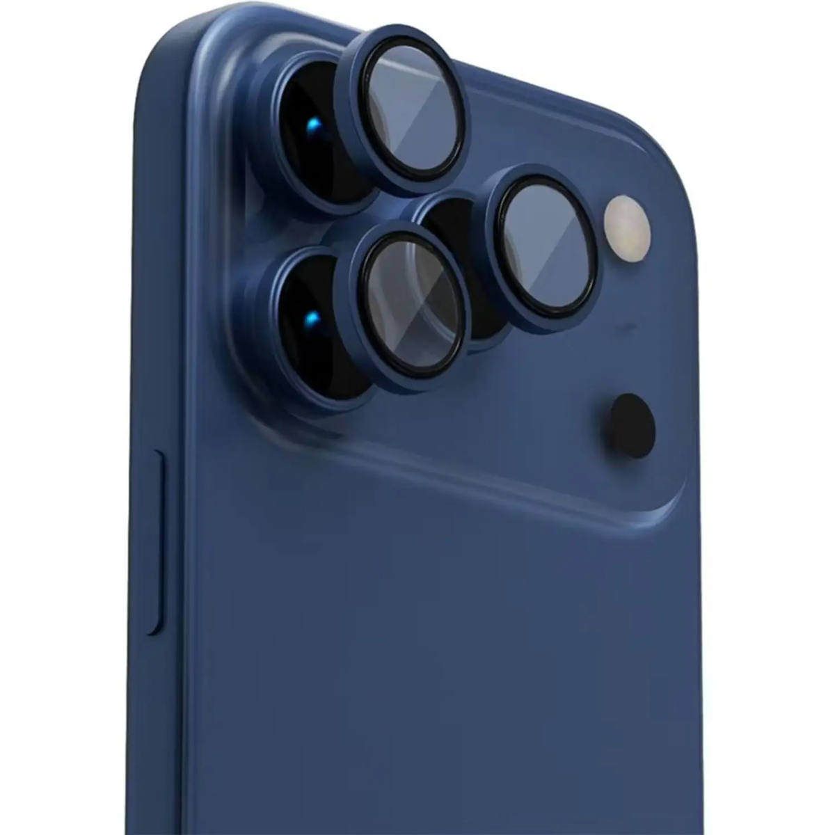 Levelo Lucenttrio Lens Protector With 99% Transmittance For Iphone 18 Pro/Pro Max - Light Blue