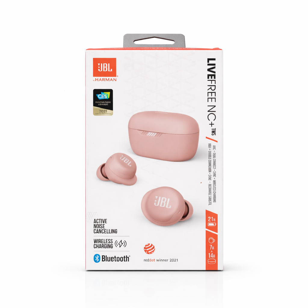 سماعات JBL Live Free NC+ TWS اللاسلكية مع إلغاء الضوضاء ANC