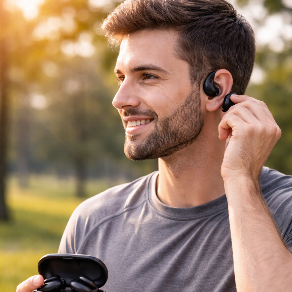 سماعات QCY Crossky C10 اللاسلكية بتصميم Open-Ear Clip