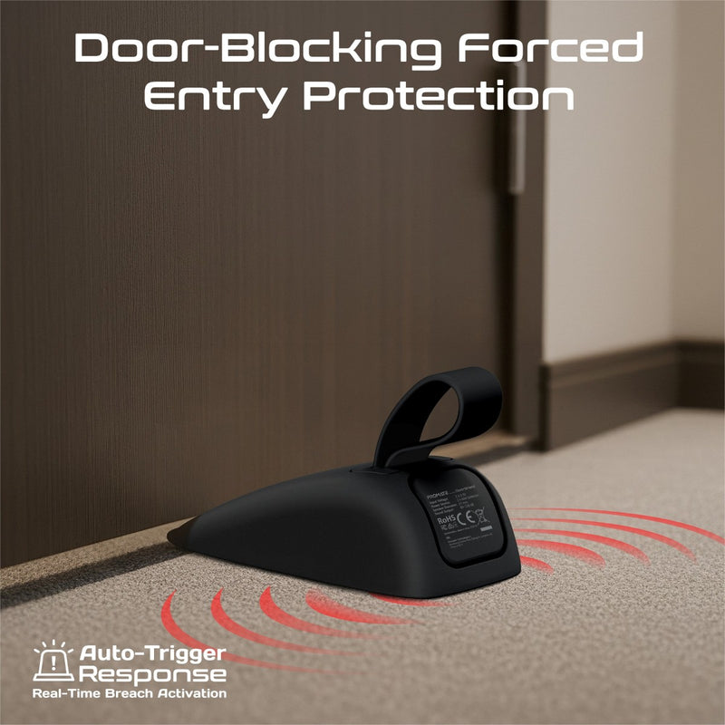 PROMATE DoorShield مانع الباب مع إنذار أمني بنظامين